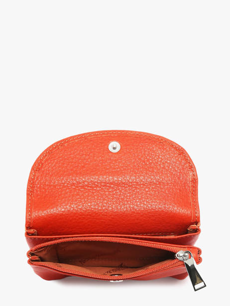 Portemonnee Ange Leder Arthur & aston Oranje ange 992 ander zicht 1